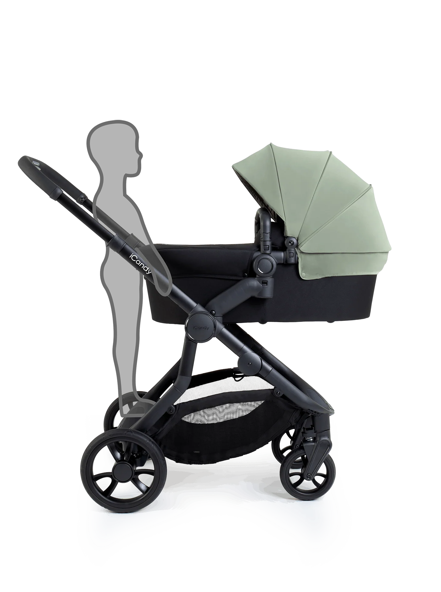 Orange 4 Pistachio Travel System & 360 Car Seat