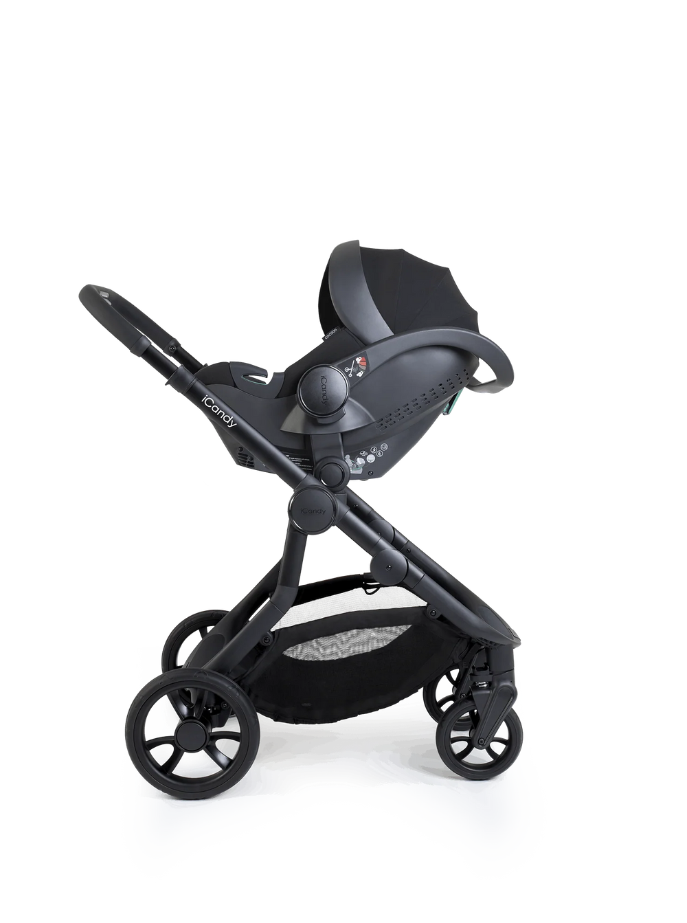 Orange 4 Pistachio Travel System & 360 Car Seat