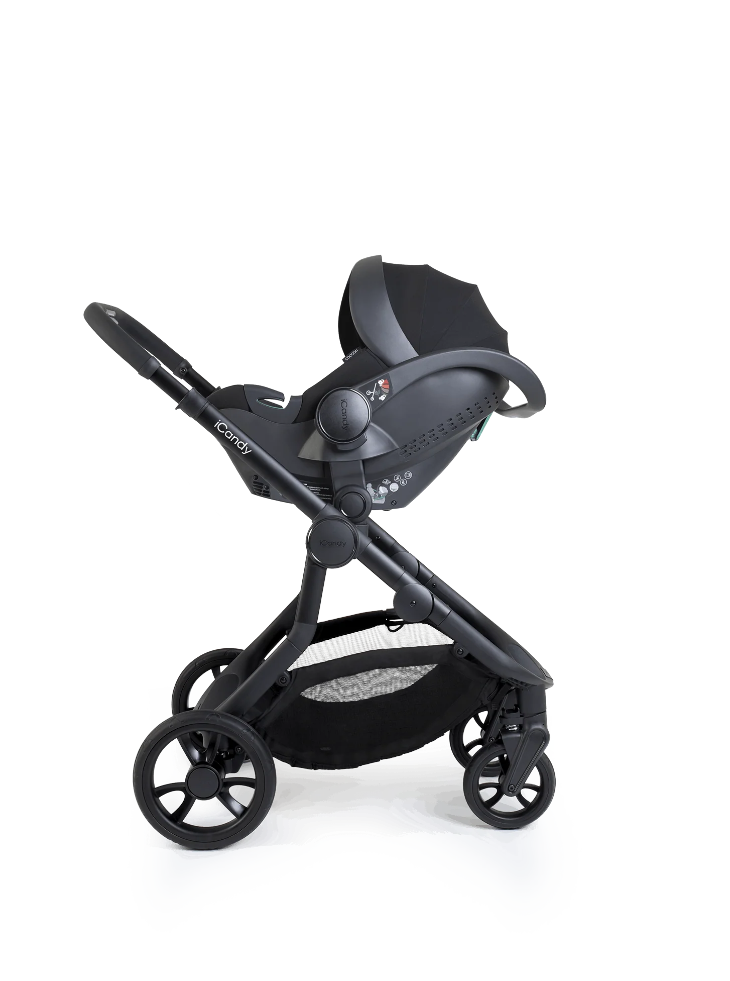 Orange 4 Pistachio Travel System & 360 Car Seat