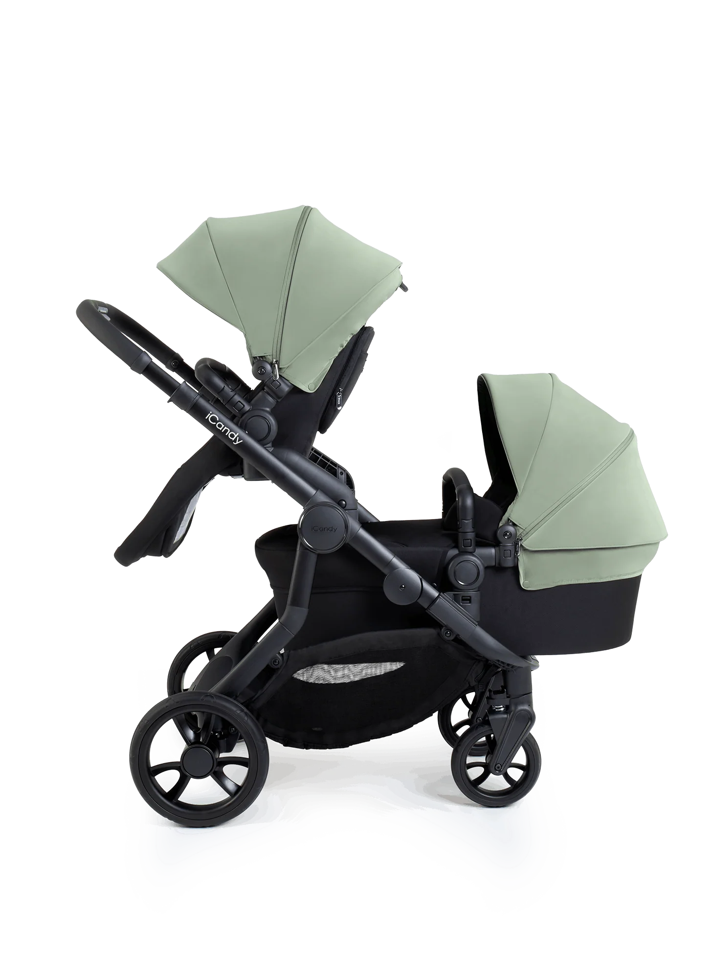 Orange 4 Pistachio Travel System & 360 Car Seat