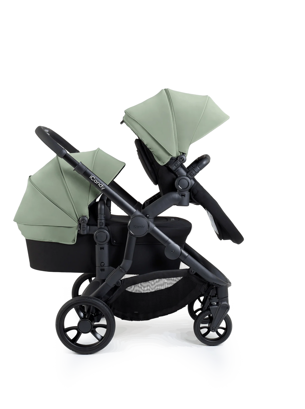 Orange 4 Pistachio Travel System & 360 Car Seat