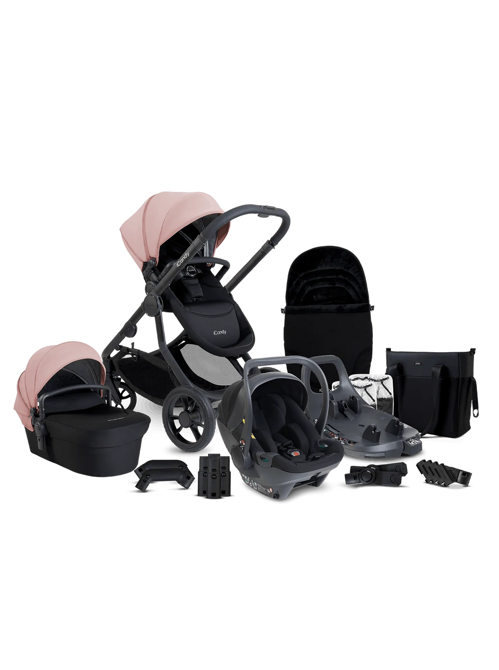 Orange 4 Rose Travel System & 360 Car Seat