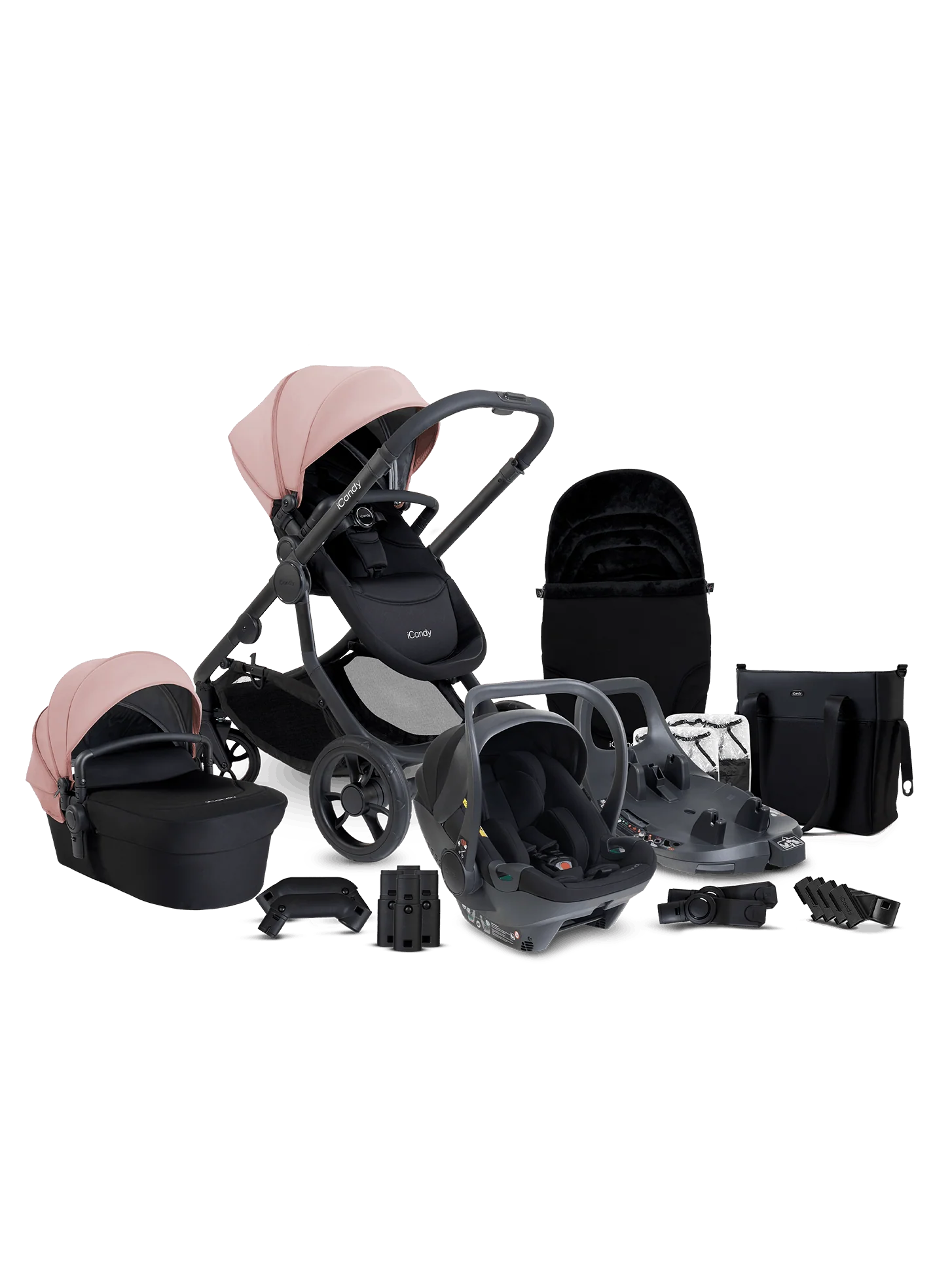 Orange 4 Rose Travel System & 360 Car Seat