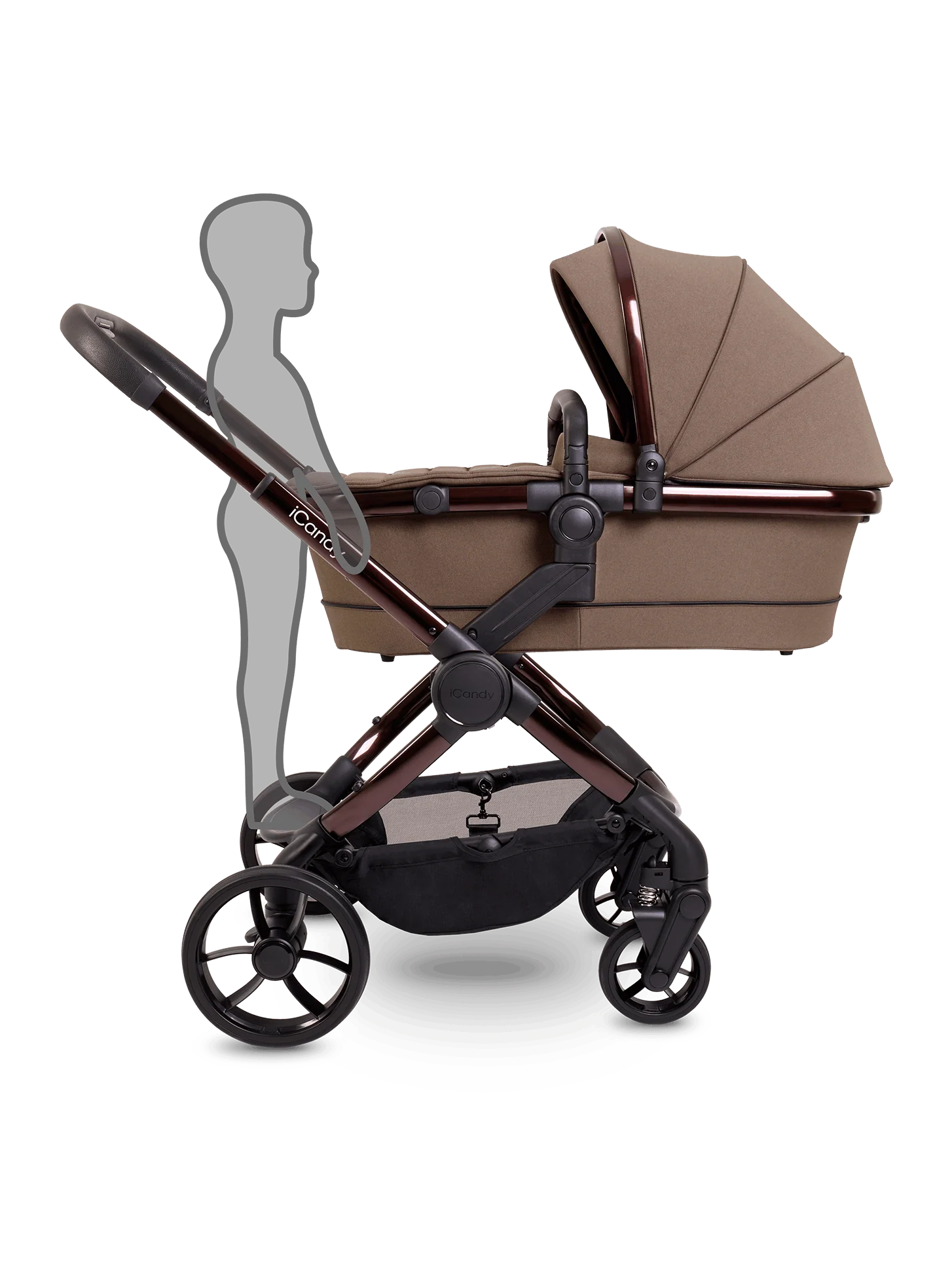 Peach 7 Coco Pushchair and Carrycot - Complete 360 Car Seat Bundle