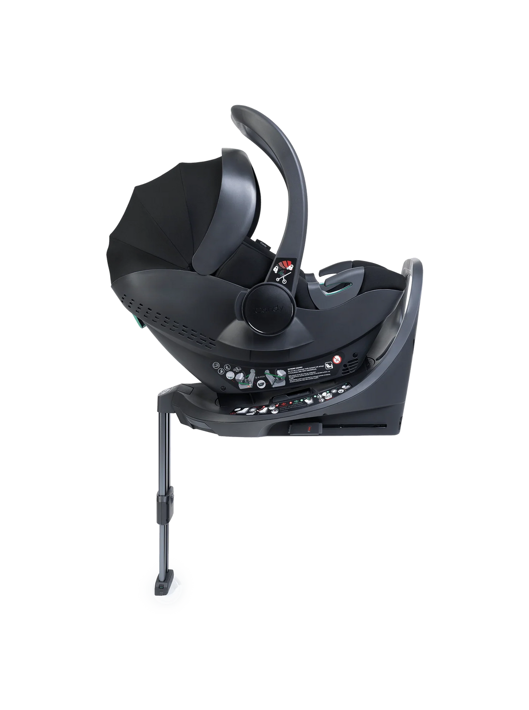 Peach 7 Coco Pushchair and Carrycot - Complete 360 Car Seat Bundle