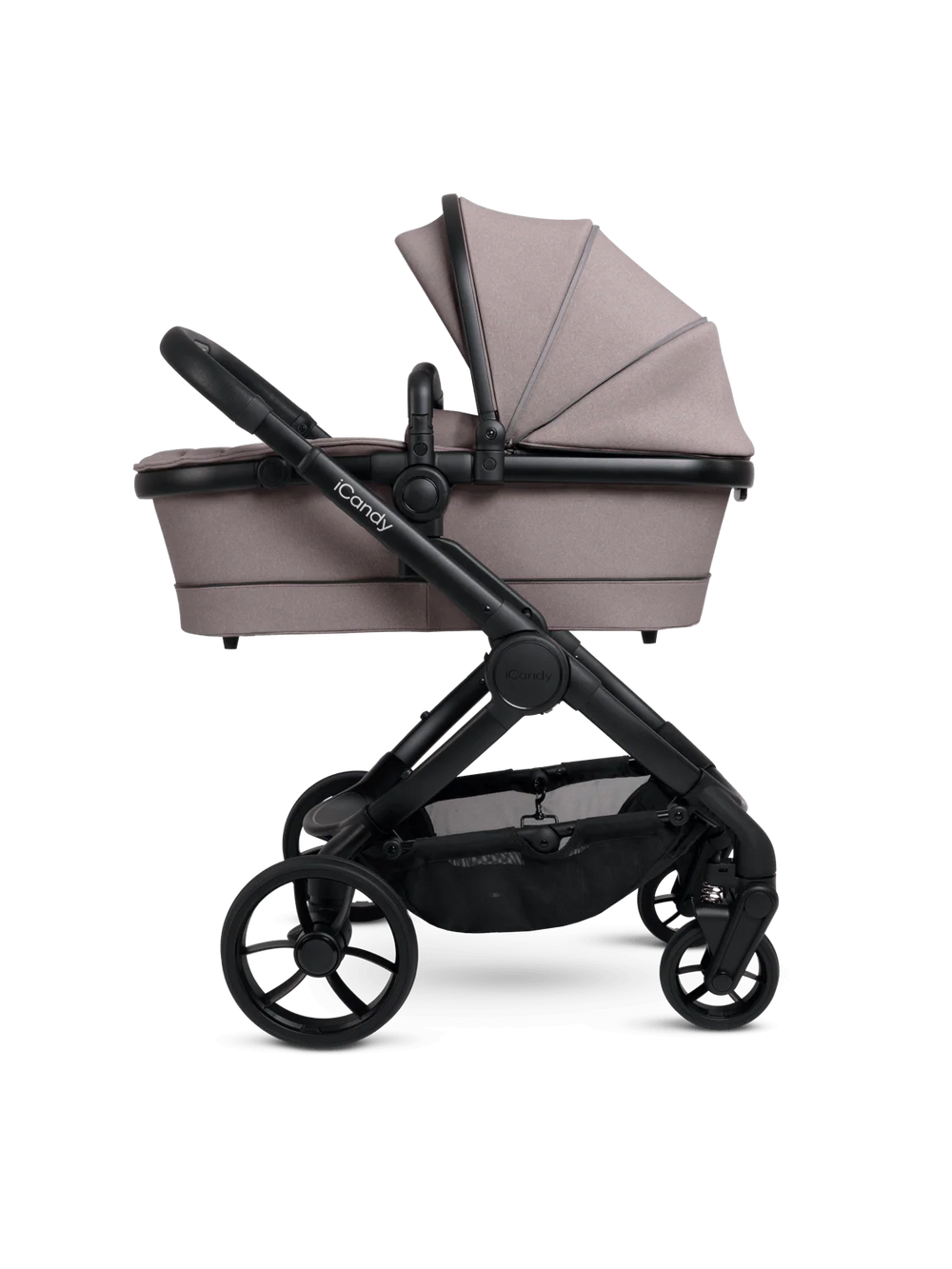 Peach 7 Porcini Pushchair and Carrycot - Complete Bundle