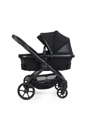 Peach 8 Black Pushchair and Carrycot - Pushchair Bundle