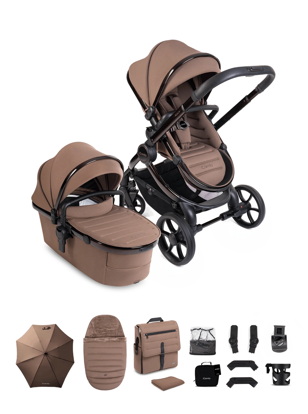 iCandy Peach 8 2-in-1 Kinderwagen – Coco – Complete Bundle