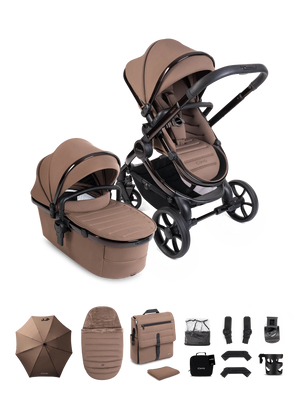 Peach 8 Coco Pushchair and Carrycot - Pushchair Bundle