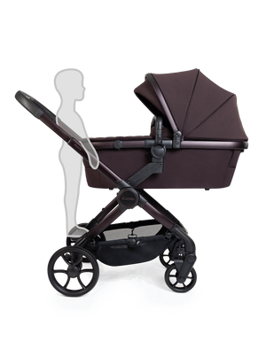 Peach 8 Coffee Bean Pushchair and Carrycot - Pushchair Bundle