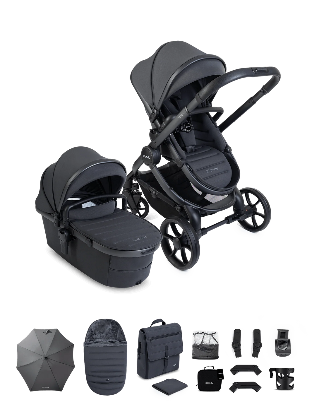 iCandy Peach 8 2-in-1 Kinderwagen – Grey