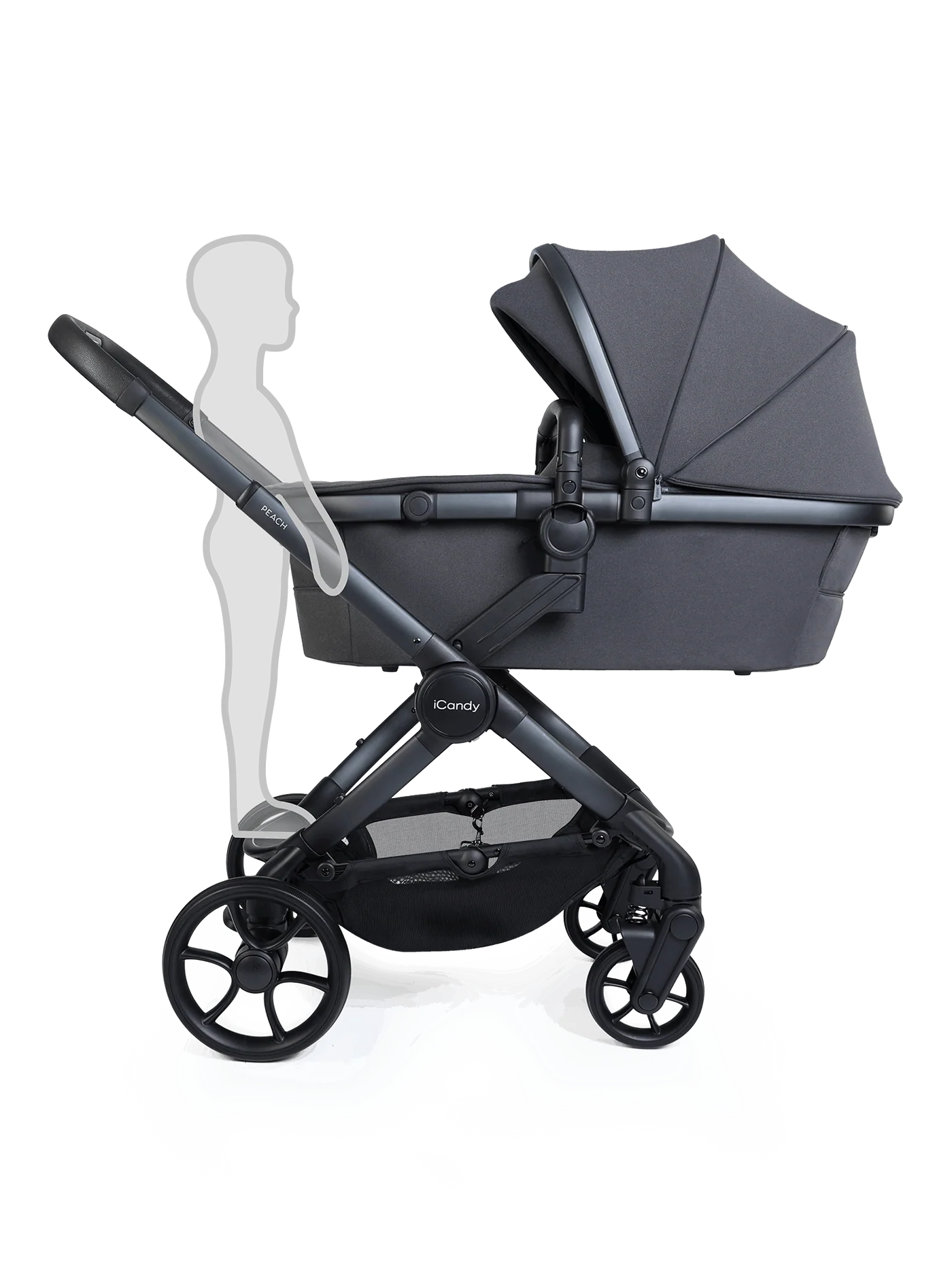 iCandy Peach 8 2-in-1 Kinderwagen – Grey