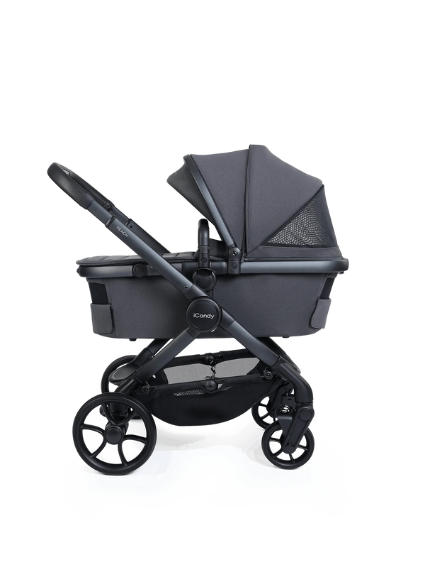 Peach 8 Grey Pushchair and Carrycot - Pushchair Bundle