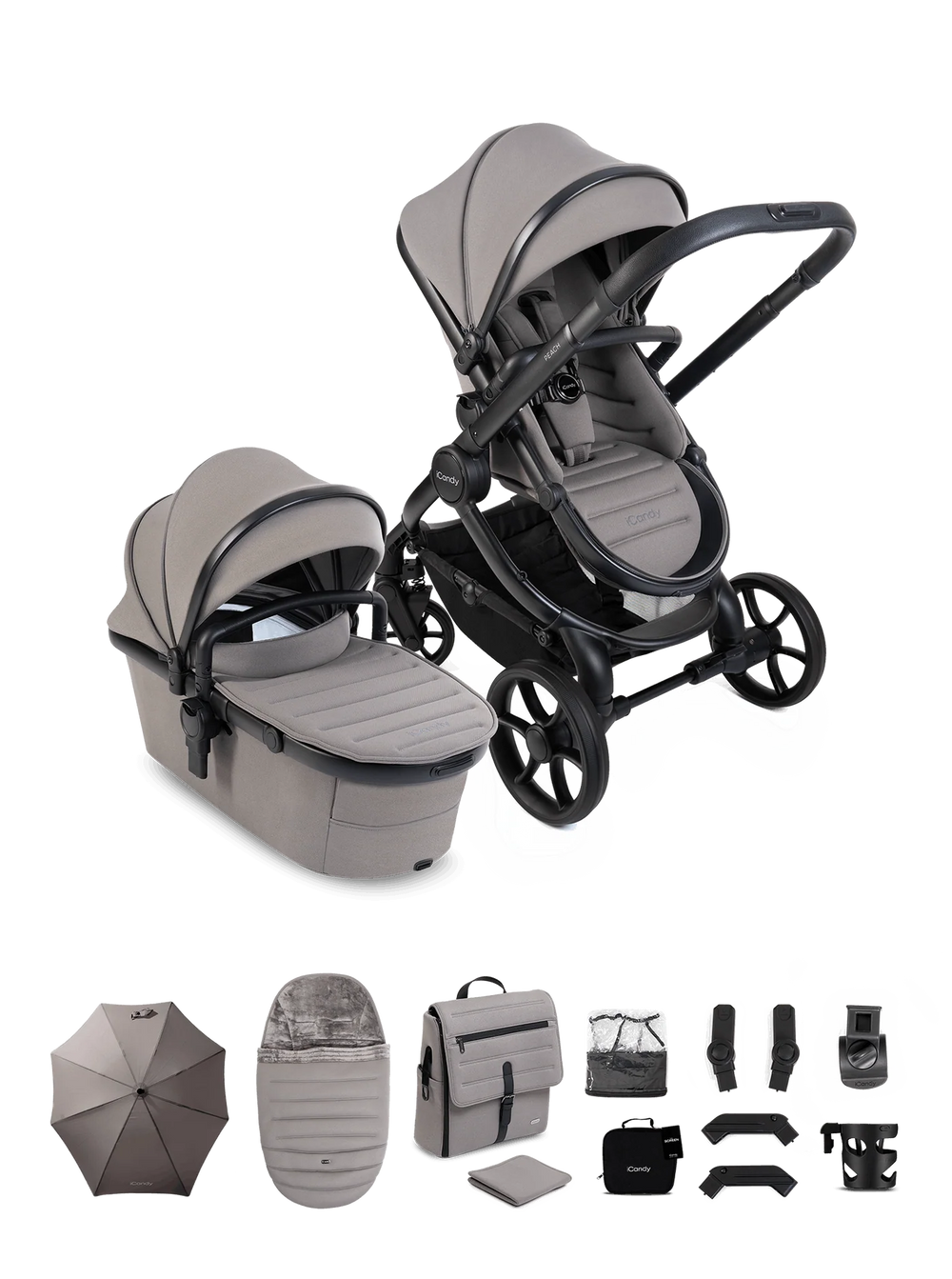 iCandy Peach 8 2-in-1 Kinderwagen – Porcini