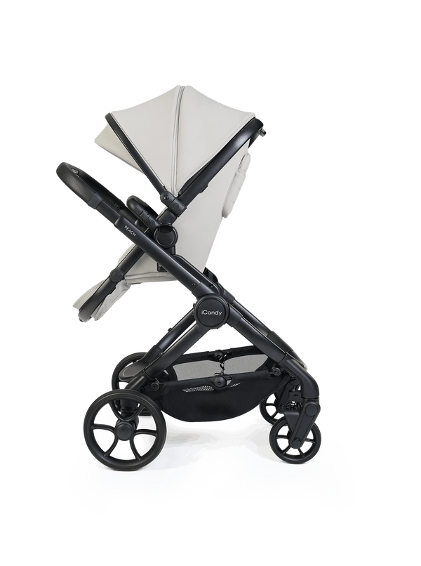 Peach 8 Taupe Pushchair and Carrycot - Pushchair Bundle