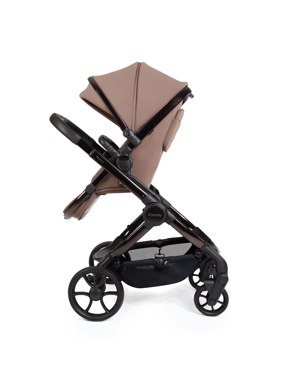 Peach 8 Coco 3-1 kinderwagen en reiswieg – bundel met 360-graden autostoel en kinderwagen