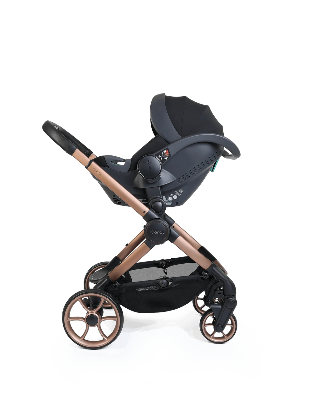 iCandy Peach 8 3-in-1 Kinderwagen – Pecan – Complete Bundle