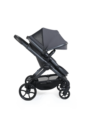 Peach 8 Grey Pushchair and Carrycot - 360 Car Seat Pushchair Bundle