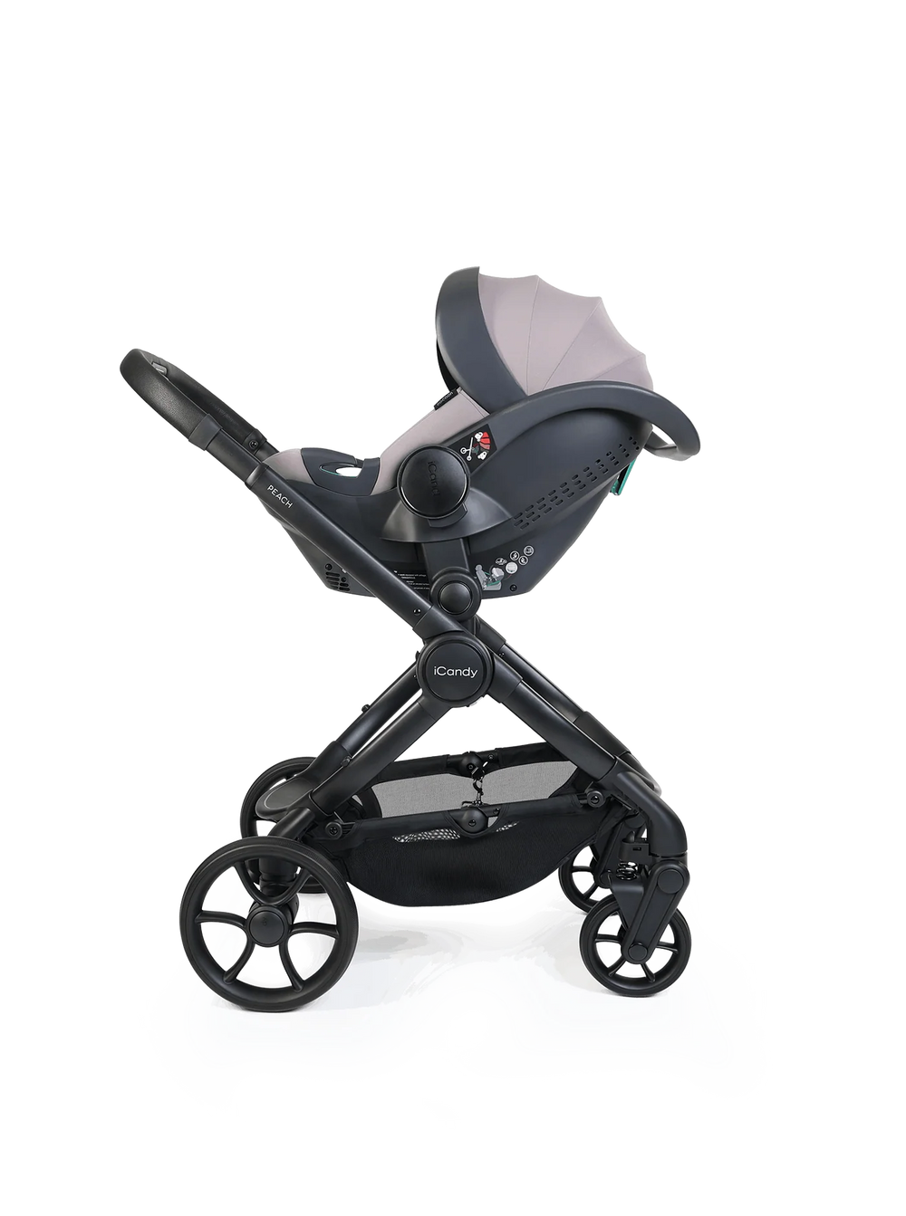 iCandy Peach 8 3-in-1 Kinderwagen – Porcini – Complete Bundle