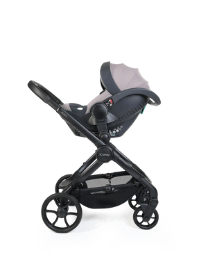 Peach 8 Porcini Pushchair and Carrycot - 360 Car Seat Pushchair Bundle