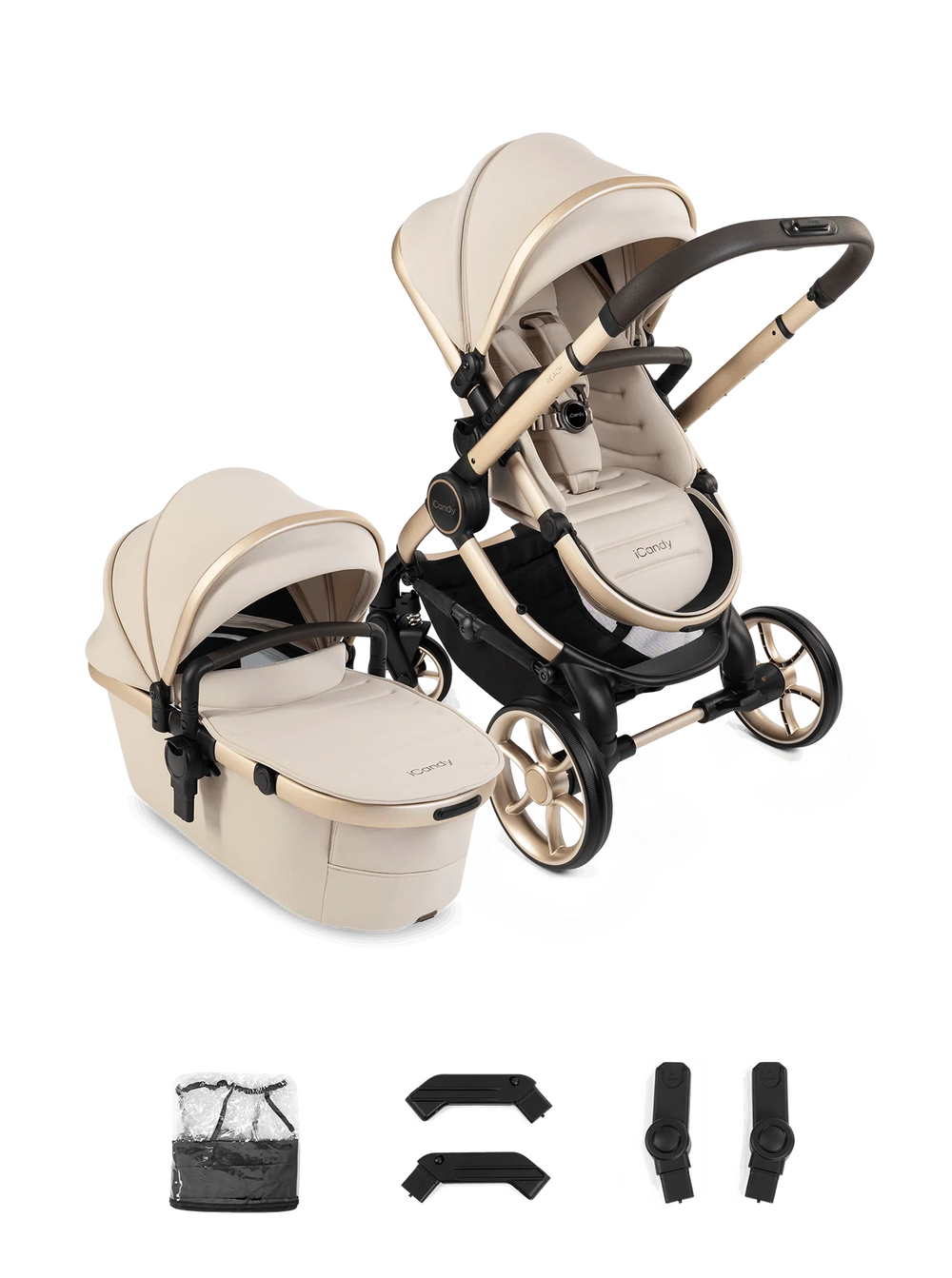 iCandy Peach 8 2-in-1 Kinderwagen – Biscotti
