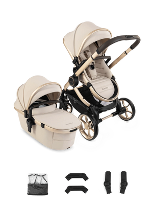 Peach 8 Biscotti Pushchair and Carrycot