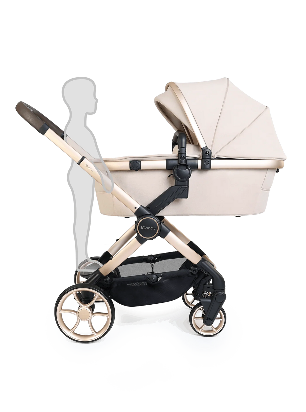 iCandy Peach 8 2-in-1 Kinderwagen – Biscotti
