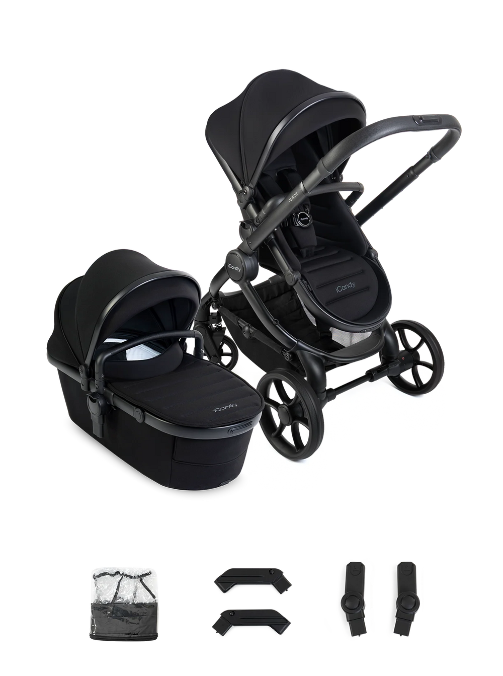 iCandy Peach 8 2-in-1 Kinderwagen – Black