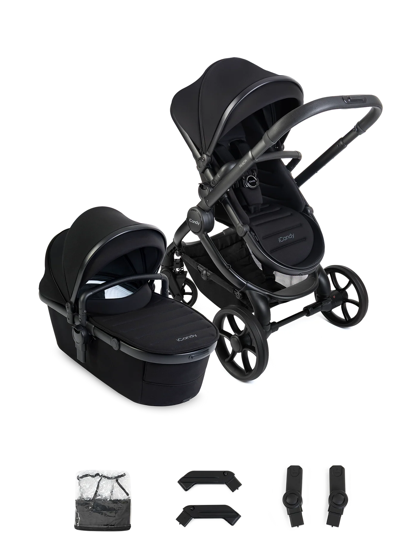 iCandy Peach 8 2-in-1 Kinderwagen – Black
