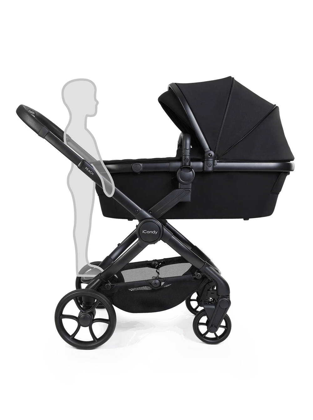 iCandy Peach 8 2-in-1 Kinderwagen – Black
