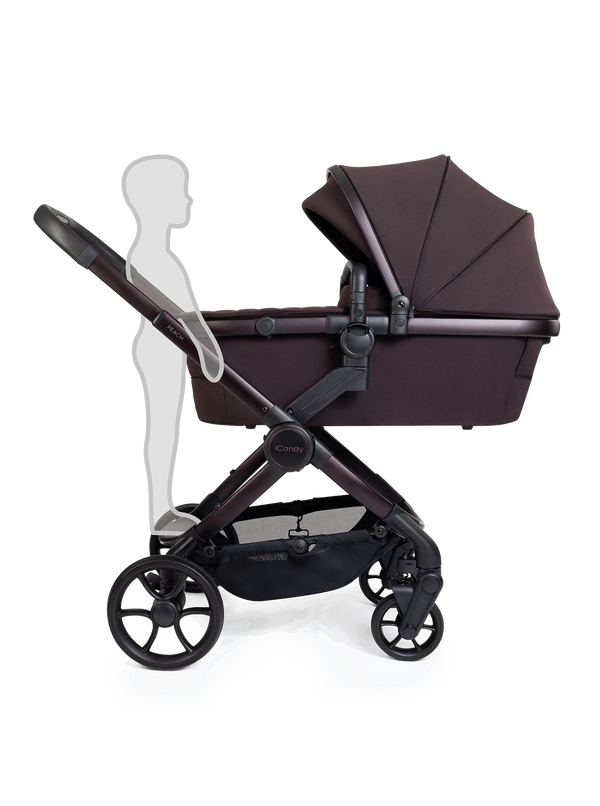 Peach 8 Coffee Bean Pushchair and Carrycot