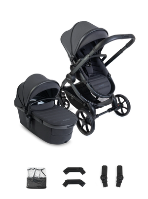 Peach 8 Grey Pushchair and Carrycot
