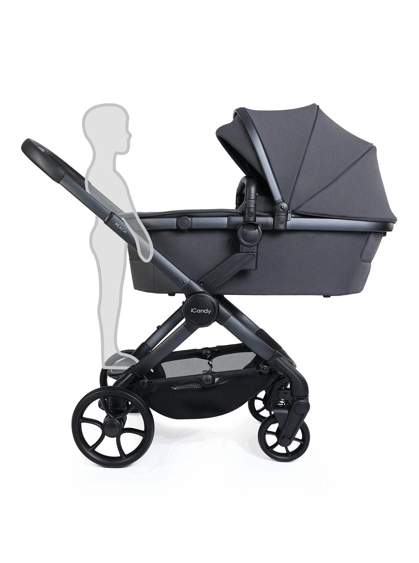 iCandy Peach 8 2-in-1 Kinderwagen – Grey