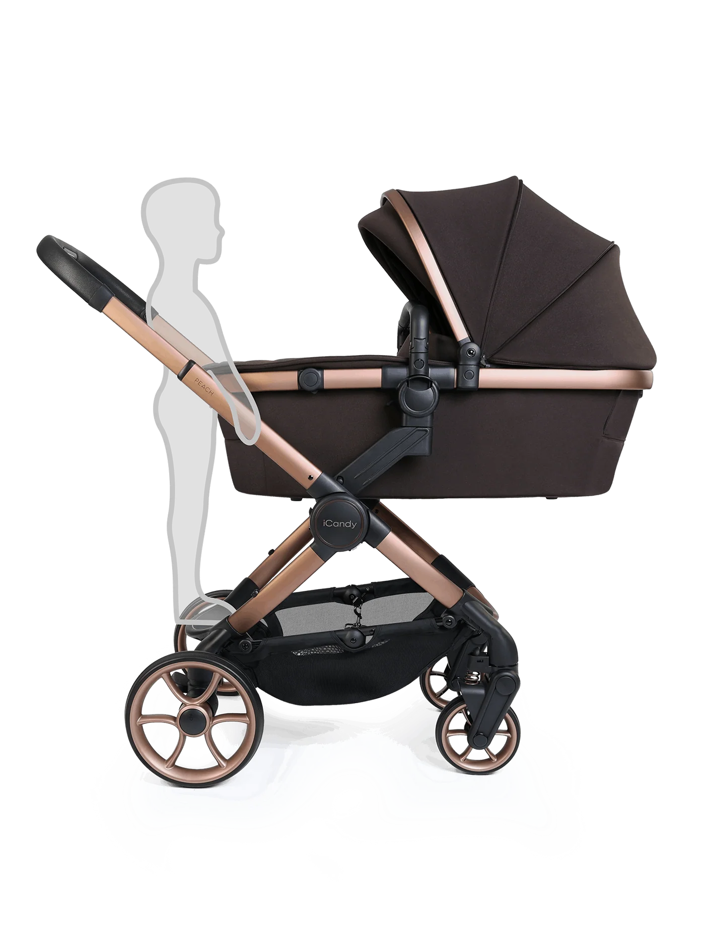 iCandy Peach 8 2-in-1 Kinderwagen – Pecan