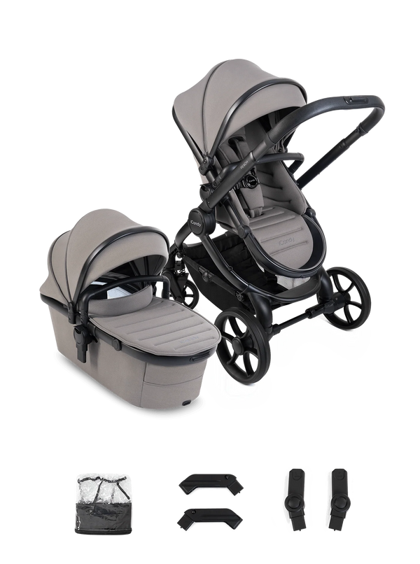 Peach 8 Porcini Pushchair and Carrycot