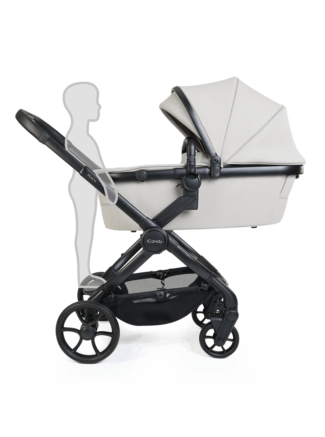 iCandy Peach 8 2-in-1 Kinderwagen – Taupe