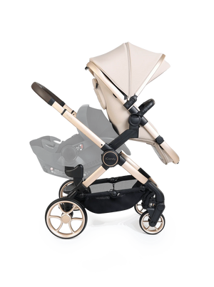 Peach 8 Biscotti Pushchair and Carrycot - Double Pushchair Bundle