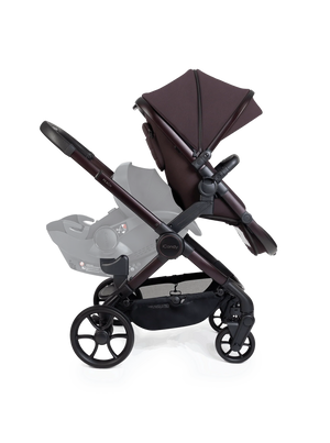 Peach 8 Coffee Bean Pushchair and Carrycot - Double Pushchair Bundle