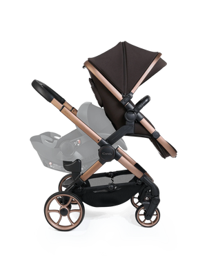 Peach 8 Pecan Pushchair and Carrycot - Double Pushchair Bundle