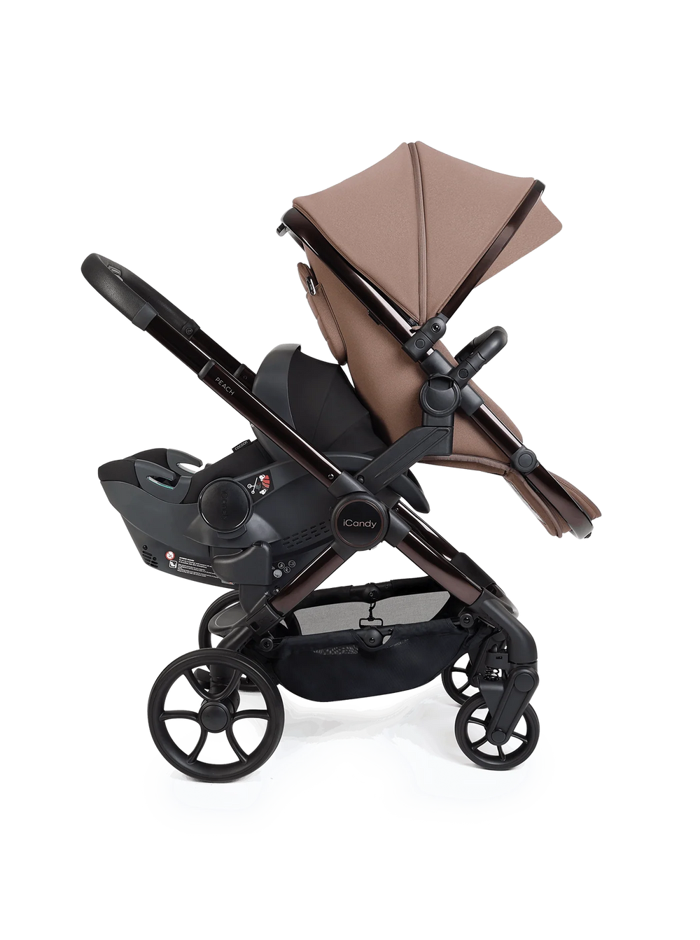 iCandy Peach 8 Twin 3-in-1 Kinderwagen – Coco – Complete Bundle