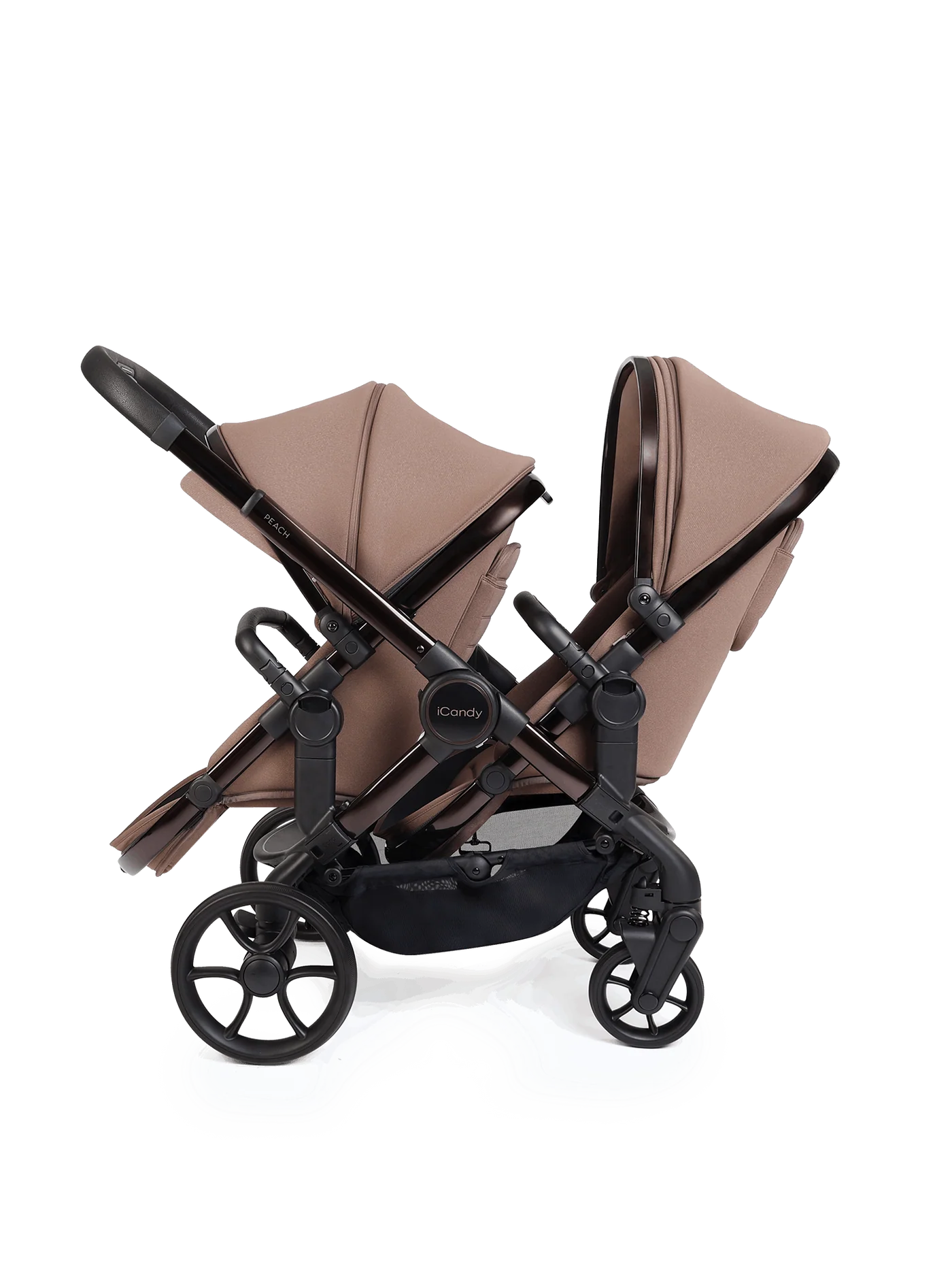 iCandy Peach 8 Twin 3-in-1 Kinderwagen – Coco – Complete Bundle