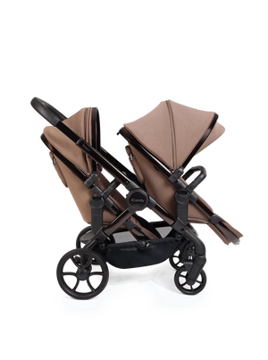 Peach 8 Coco Pushchair and Carrycot - Double 360 Car Seat Combo