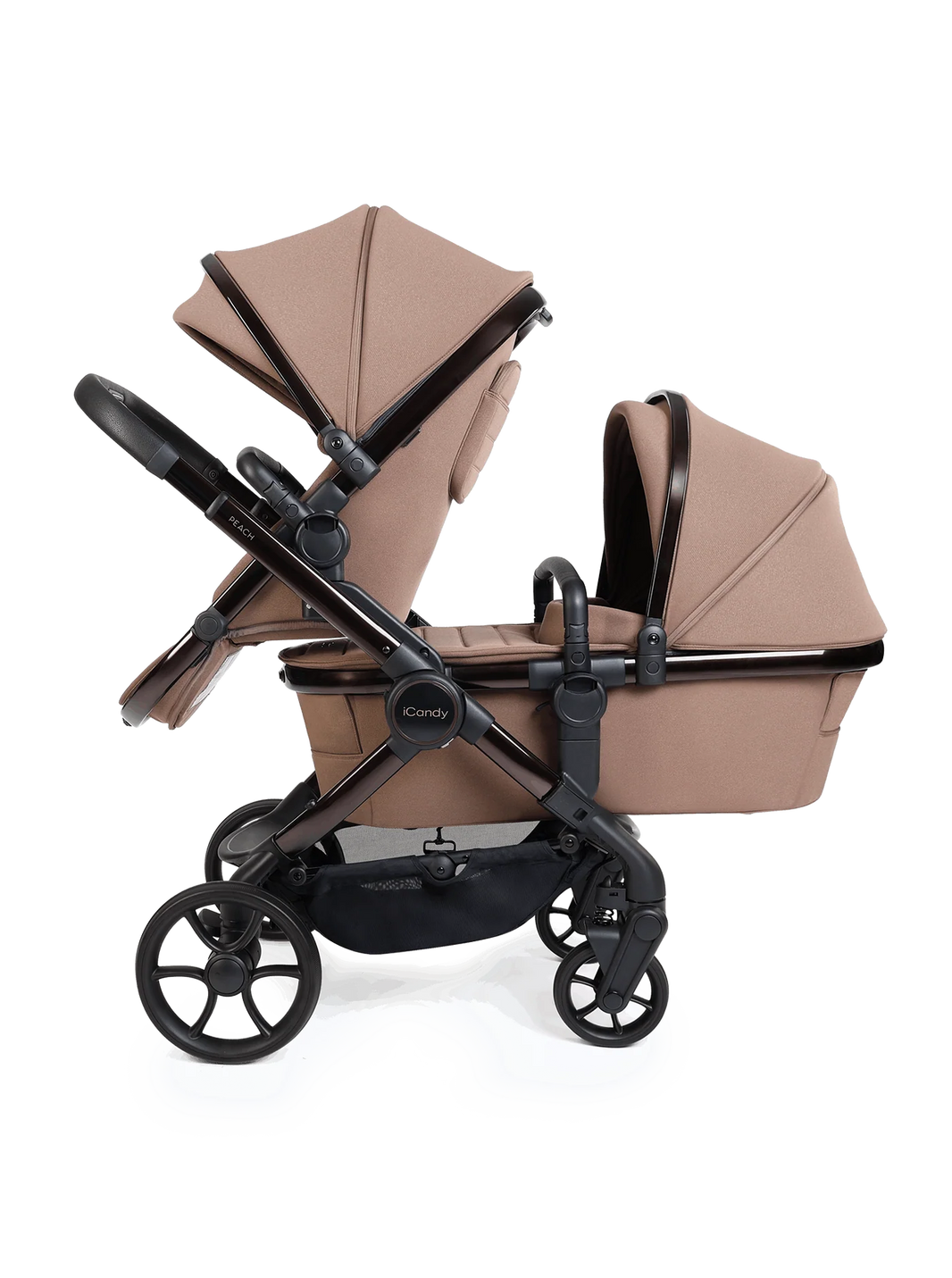 iCandy Peach 8 Twin 3-in-1 Kinderwagen – Coco – Complete Bundle