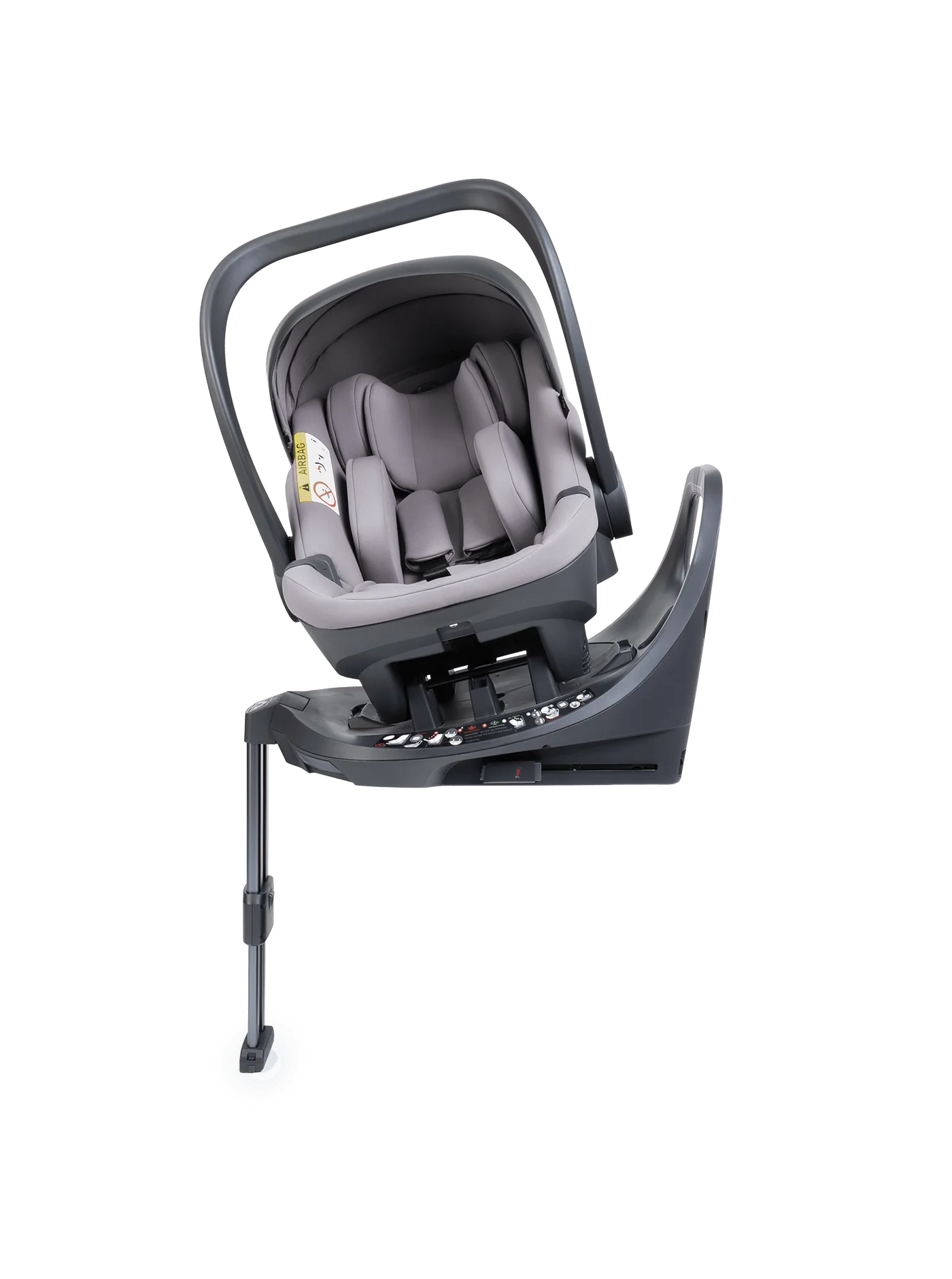 Peach 8 Porcini 3-1 kinderwagen en reiswieg - dubbele 360 autostoelcombinatie
