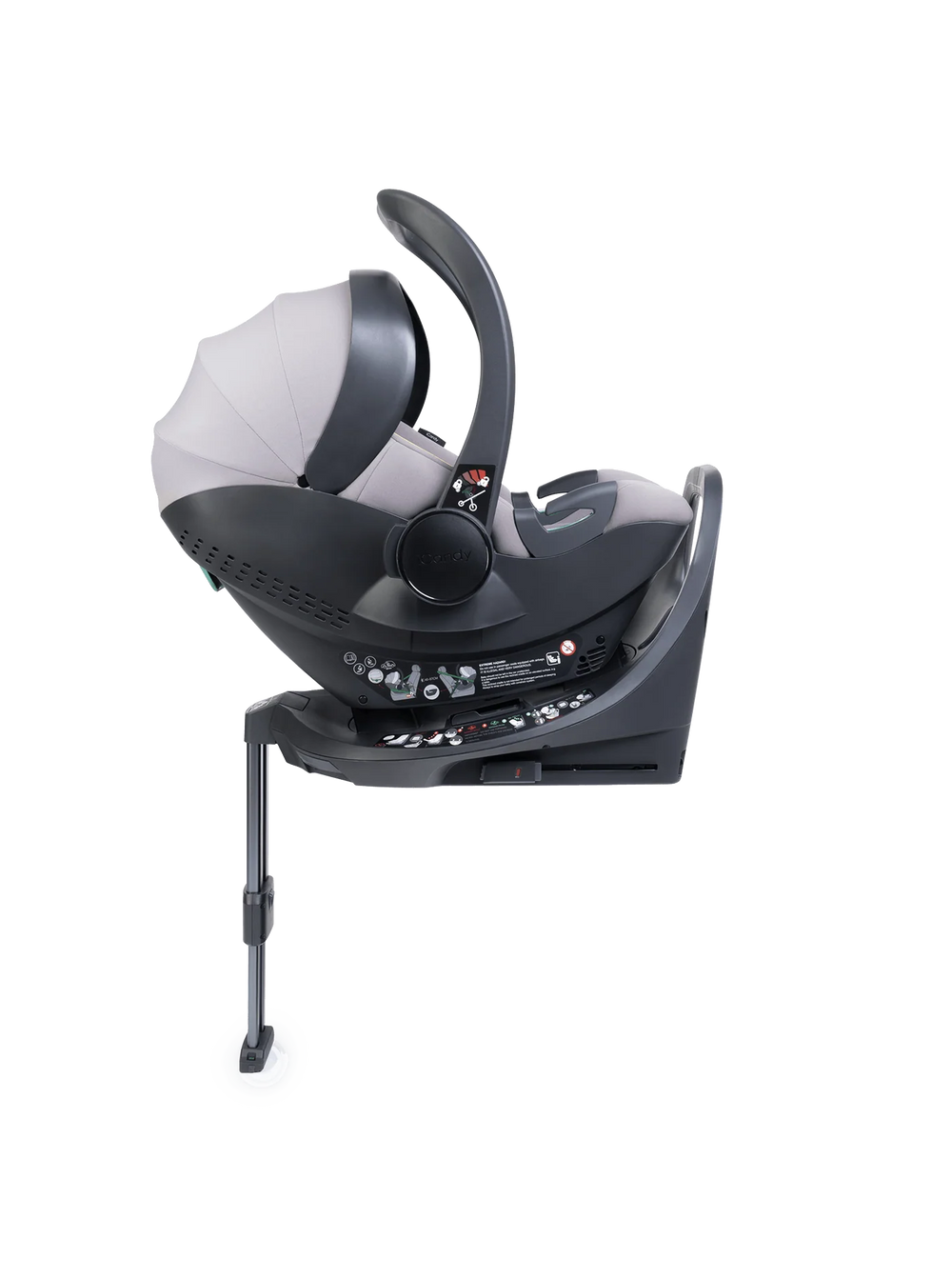 Peach 8 Porcini 3-1 kinderwagen en reiswieg - dubbele 360 autostoelcombinatie
