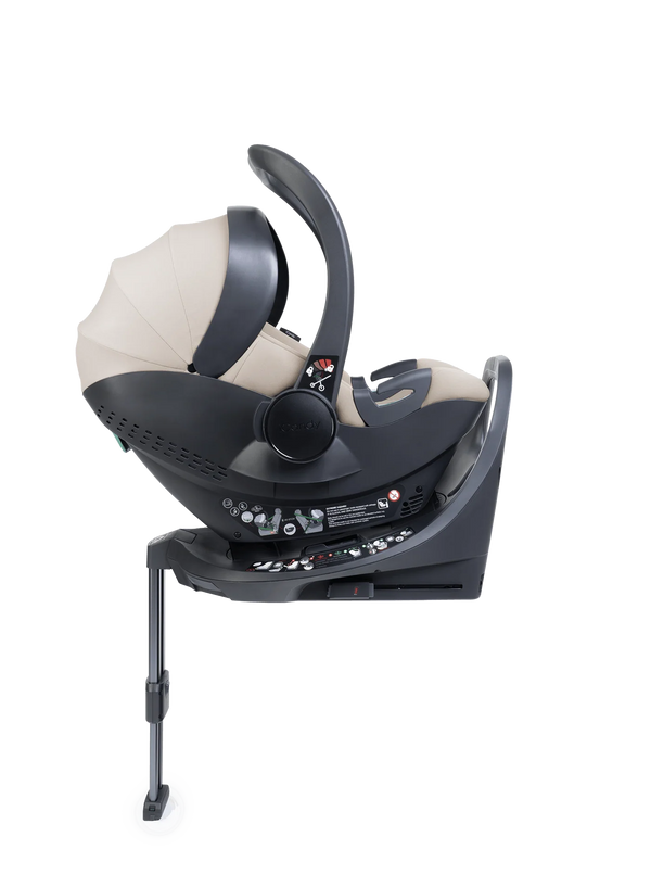 Peach 8 Biscotti Pushchair and Carrycot - Double 360 Car Seat Combo