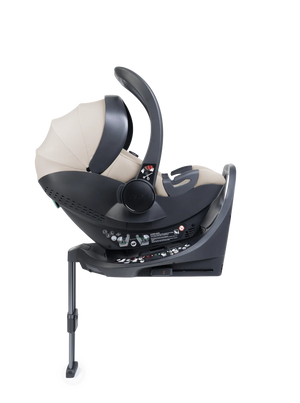 Peach 8 Taupe Pushchair and Carrycot - Double 360 Car Seat Combo