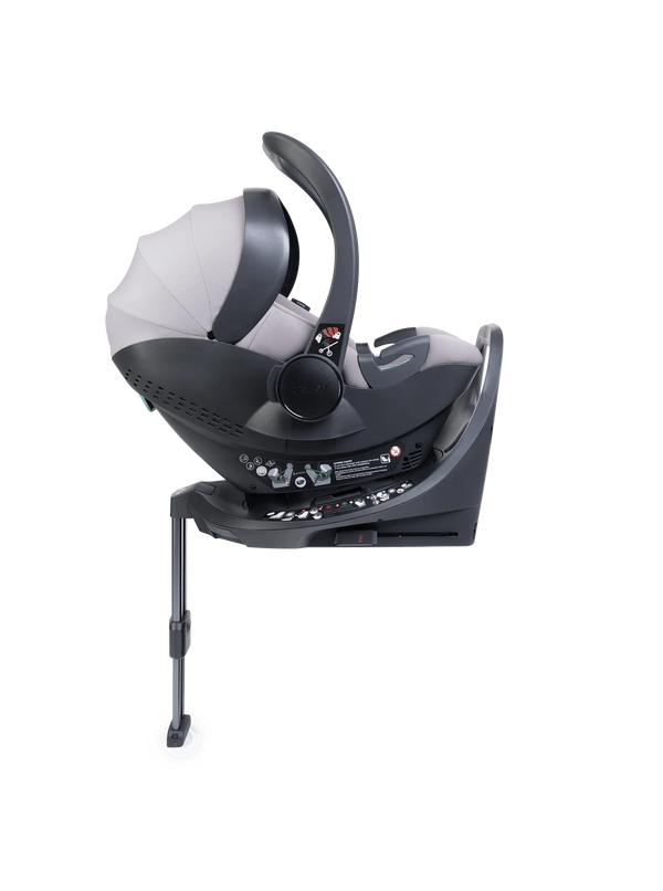 Peach 8 Porcini Pushchair and Carrycot - Twin 360 Car Seat Combo