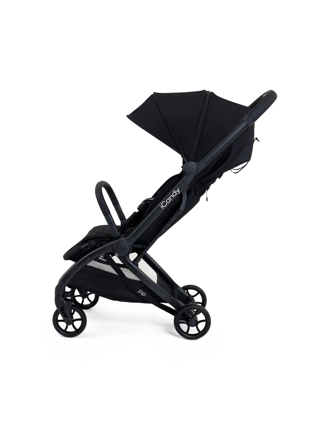 PIP buggy black  inclusief bumperbar, regenhoes, reistas en seatliner