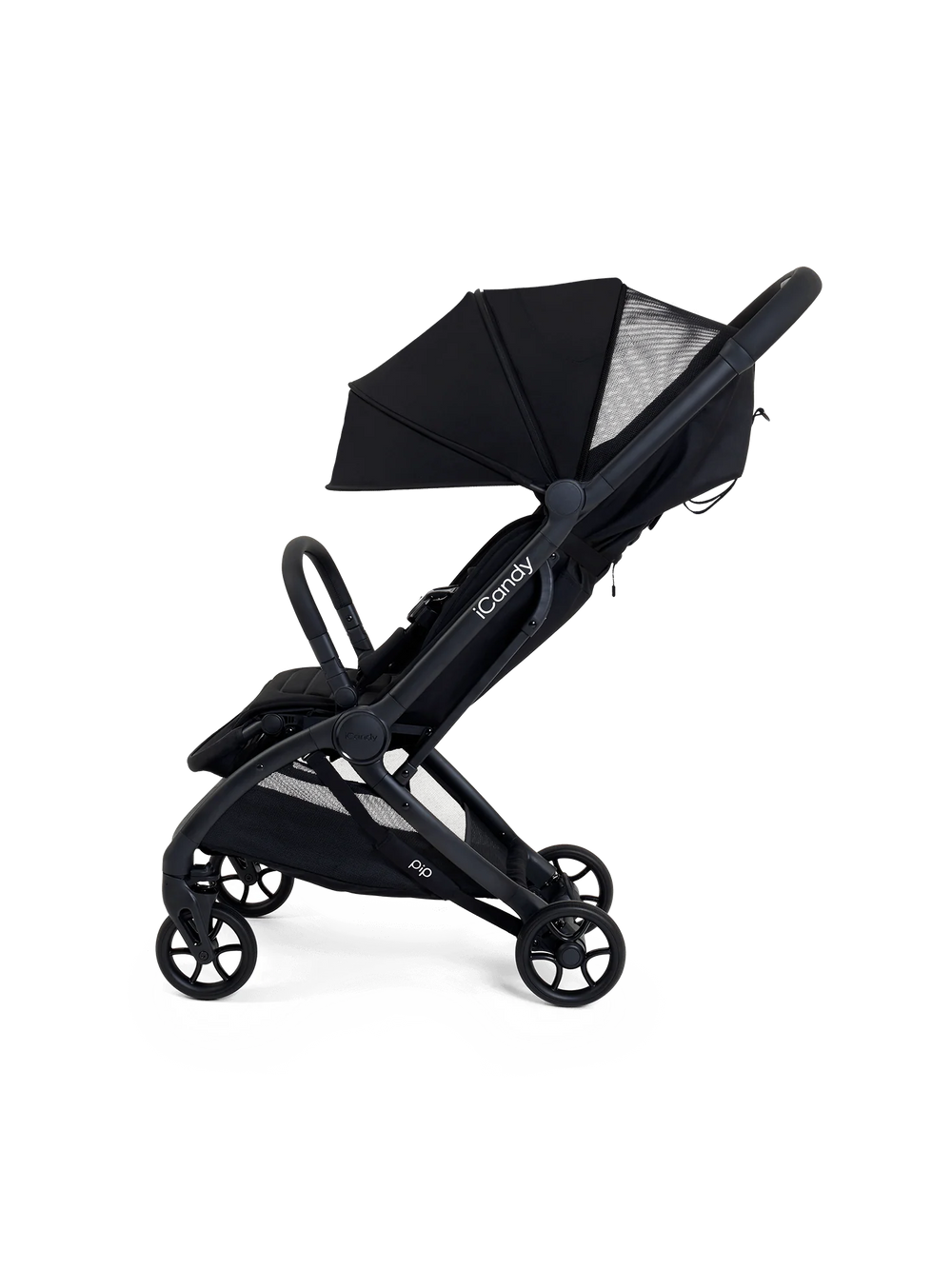 PIP buggy black  inclusief bumperbar, regenhoes, reistas en seatliner